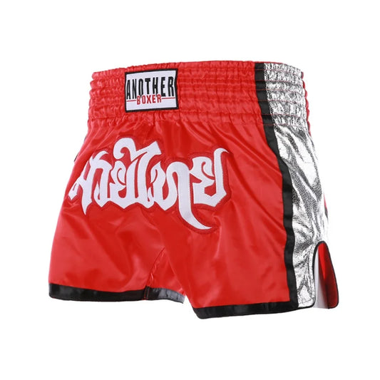Muay Thai Shorts 2025 New Boxing Shorts Women Men Child Embroidery Kickboxing Training Pants Sanda Martial Arts Fight Equipment